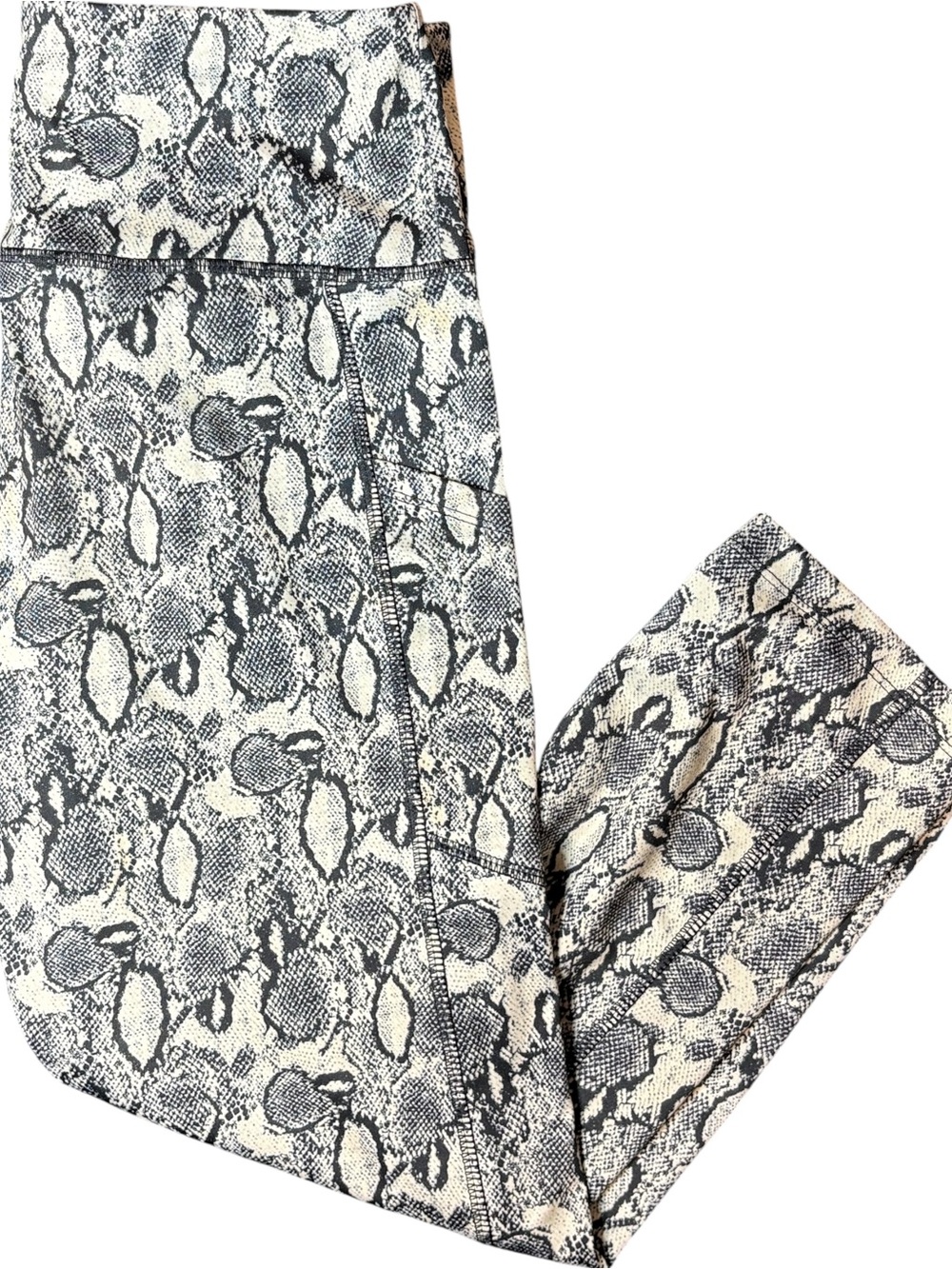 Gika Active Snake Print Pocket Leggings M